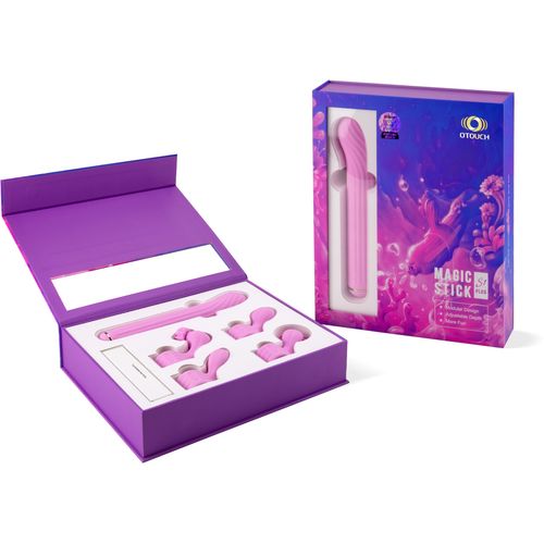 Rabbit vibrator OTOUCH Magic Stick S1 Plus, ružičasti slika 11