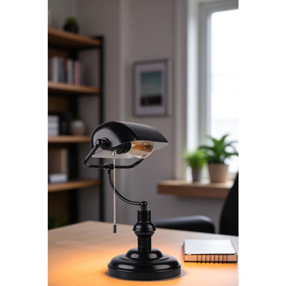 Opviq Stolna lampa 620, crna slika 1