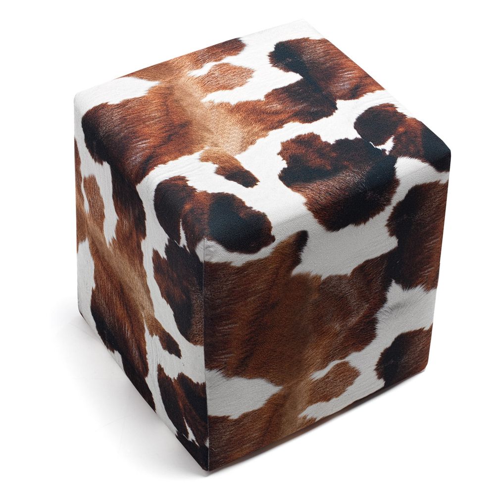 Milky Brown & White Tuffet slika 2
