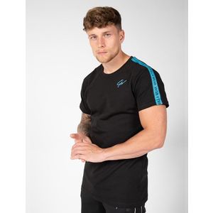 Gorilla Wear CHESTER Majica, Crno/Plava