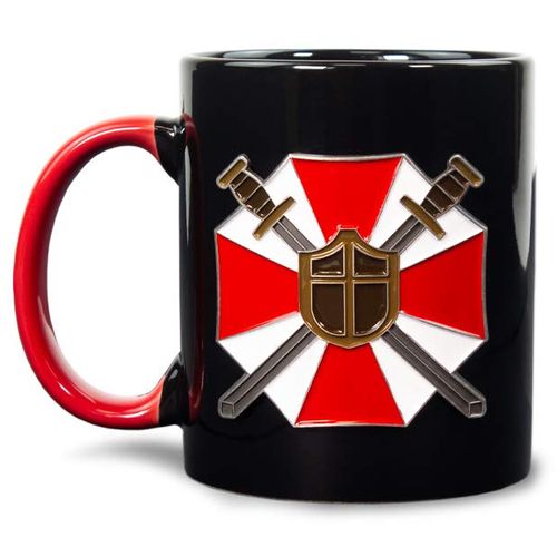 MERCHANDISE OFFICIAL RESIDENT EVIL PIN BADGE MUG slika 1