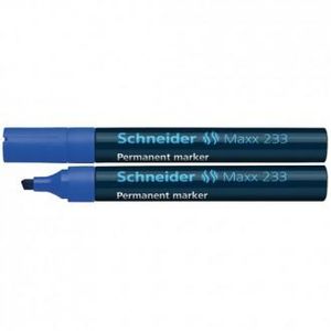 Flomaster Schneider, permanent marker, Maxx 233, 1-5 mm, plavi