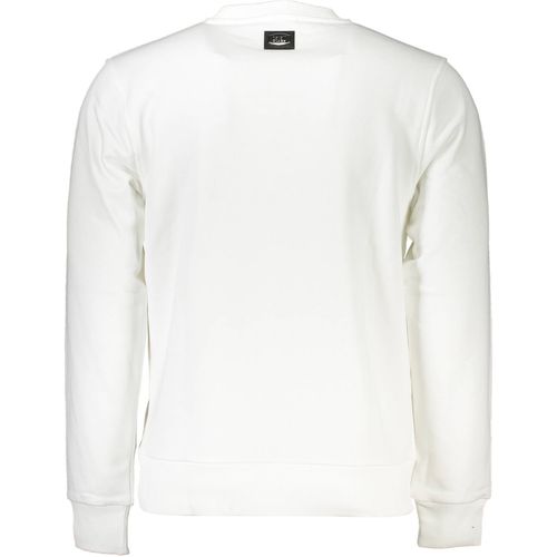 CAVALLI CLASS SWEATSHIRT WITHOUT ZIP MAN WHITE slika 2