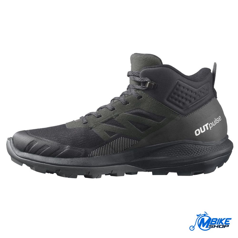 Salomon Muške patike Outpulse MID GTX, Black/Ebony/Vanilla Ice slika 1