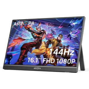 Arzopa Monitor 16,1" Z1FC silver gray Portable Gaming, 92172110 R