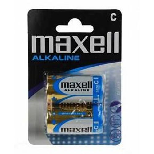 Maxell Alkalne Baterije LR-14/C, 2 Komada slika 1