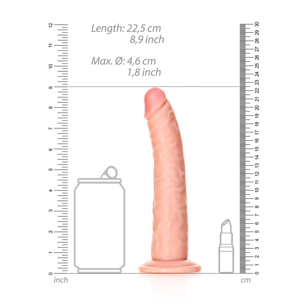 RealRock by Shots Tanki realistični dildo s vakuumskom čašicom - 8 / 20,5 cm slika 6