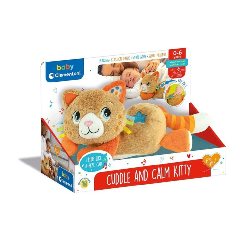 Clementoni CL17771 Plišana igračka Cuddle and calm Kitty slika 5