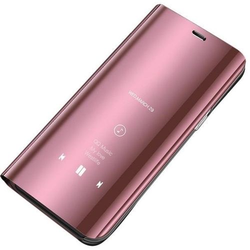 Clear View Case preklopna futrola za Huawei Y5 2019 / Honor 8S pink slika 1