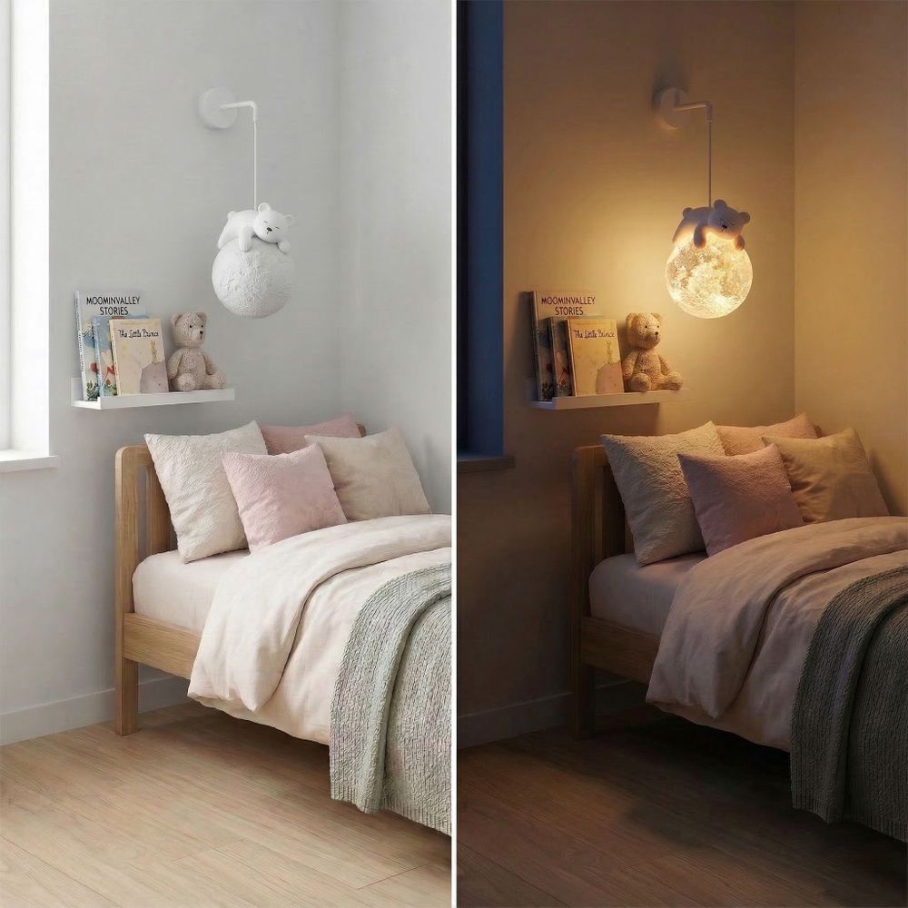 Zidna lampa Kinkiet White Bear G161-1W slika 3