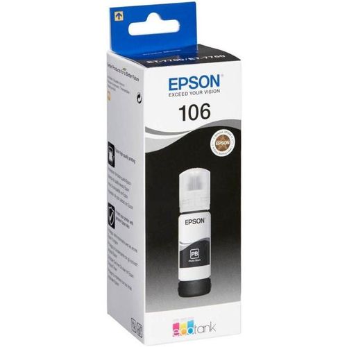 INK JET EPSON 106 L7160/7180 PHOTO BLACK EcoTank 70ml C13T00R140 slika 1