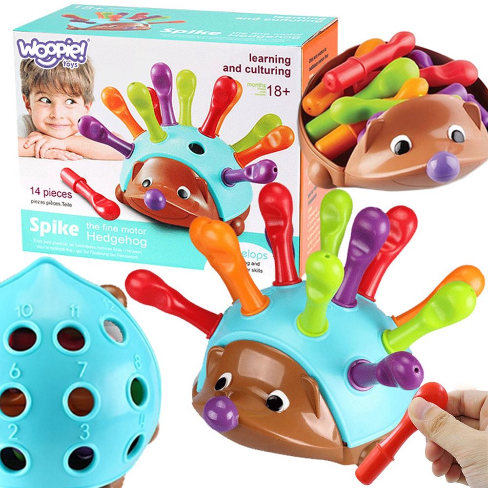 Woopie ježić sorter za učenje brojeva i boja slika 1