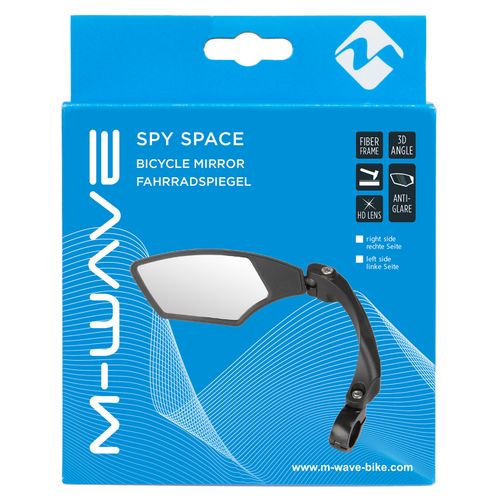 RETROVIZOR M-WAVE SPY SPACE ANTI GLARE LEFT slika 3