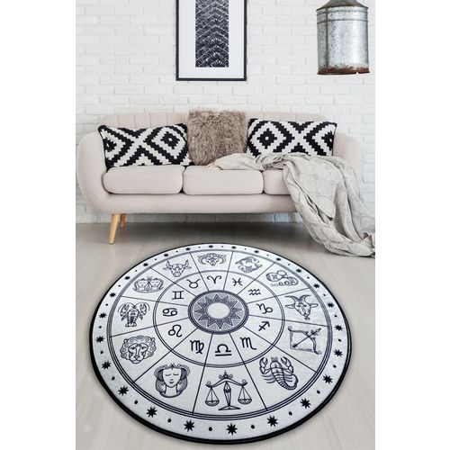 Conceptum Hypnose Horoscope Beyaz 100X100 Multicolor Tepih (100 cm) slika 1