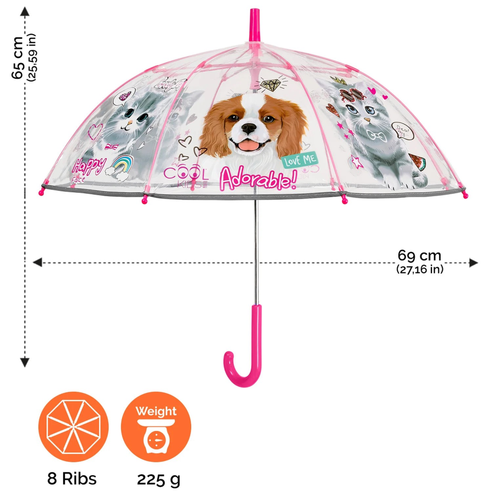 15635 KIŠOBRAN PERLETTI Cool Kids 45cm slika 3