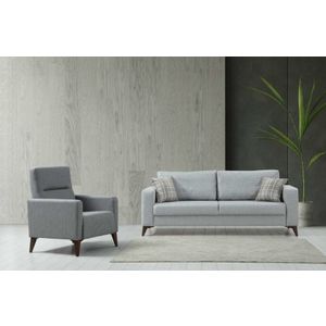 Kristal 3+1 - Light Grey, Dark Grey Light Grey
Dark Grey Sofa Set