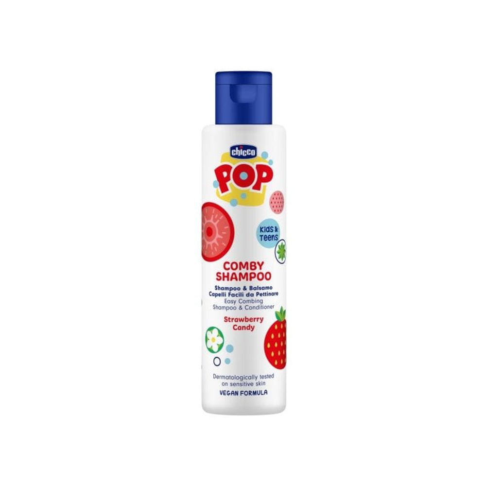 Chicco Šampon i regenerator POP 250ml - Jagoda slika 1