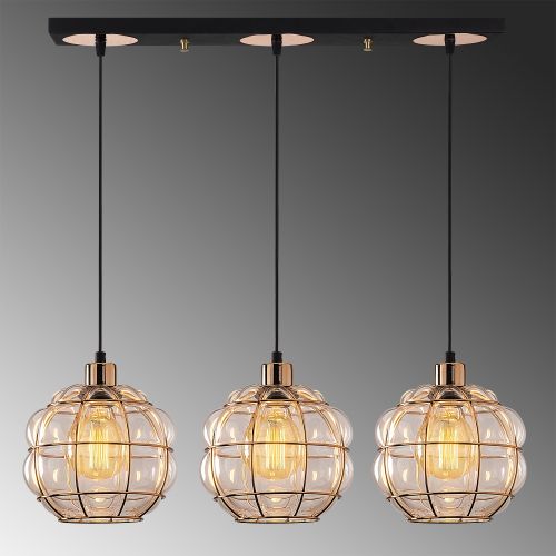 Safderun - 401-S1 Copper Chandelier slika 4