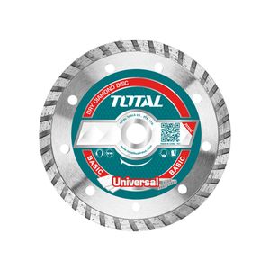 TOTAL Univerzalna turbo dijamantska rezna ploča 115mm suvo/mokro TAC2131153M