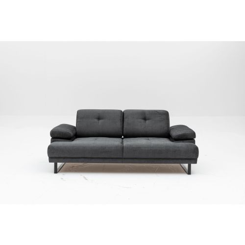 Atelier Del Sofa Mustang - Antracit Antracit 2-sed dvosed-krevet slika 3