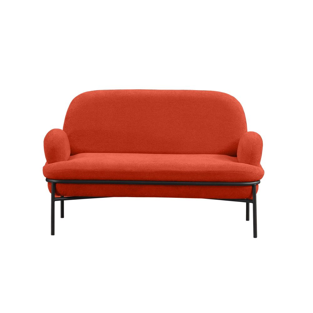 Dvosjed Sofa Aster - boja: crvena pločica slika 3