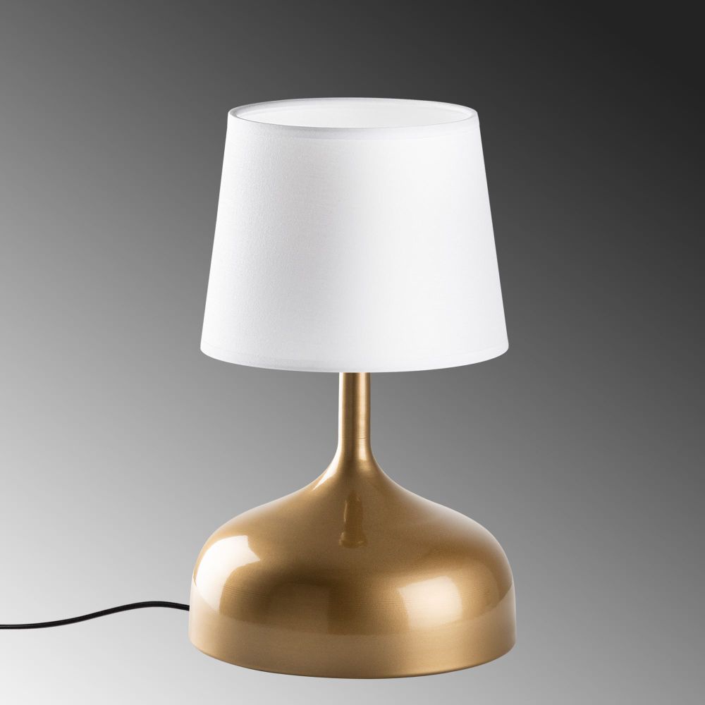 Lampa za sto Bulbous - 15457 ZlatnoBijela slika 6