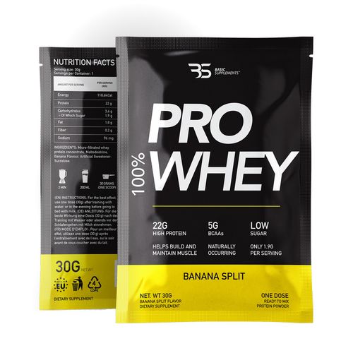 Basic Supplements Pro Whey / 30G Sachet slika 3