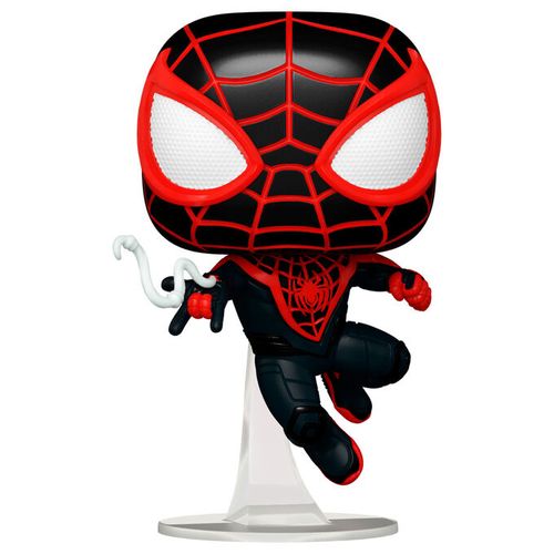 POP figure Marvel Spiderman 2 Miles Morales Upgraded Suit slika 2