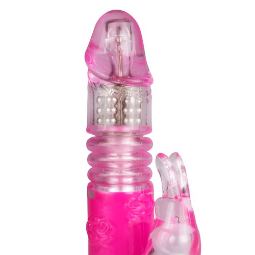 Rabbit vibrator EasyToys - ružičasti slika 3