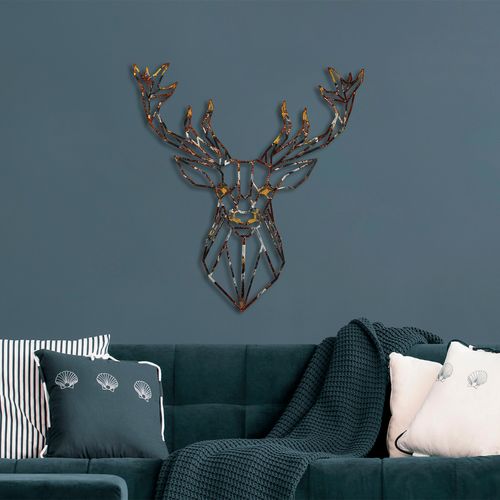 Wallity Metalna zidna dekoracija, Deer - 3 slika 3