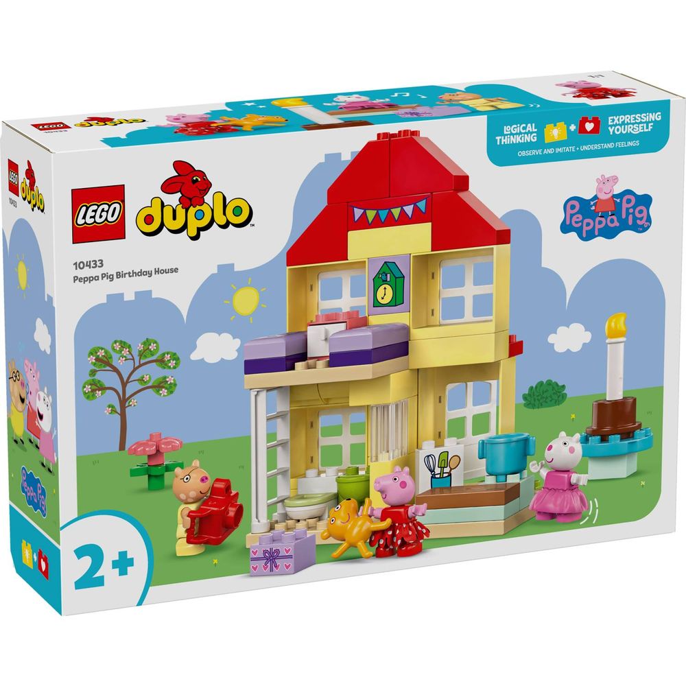 LEGO 10433 Peppa Prase rođendanska kuća slika 1