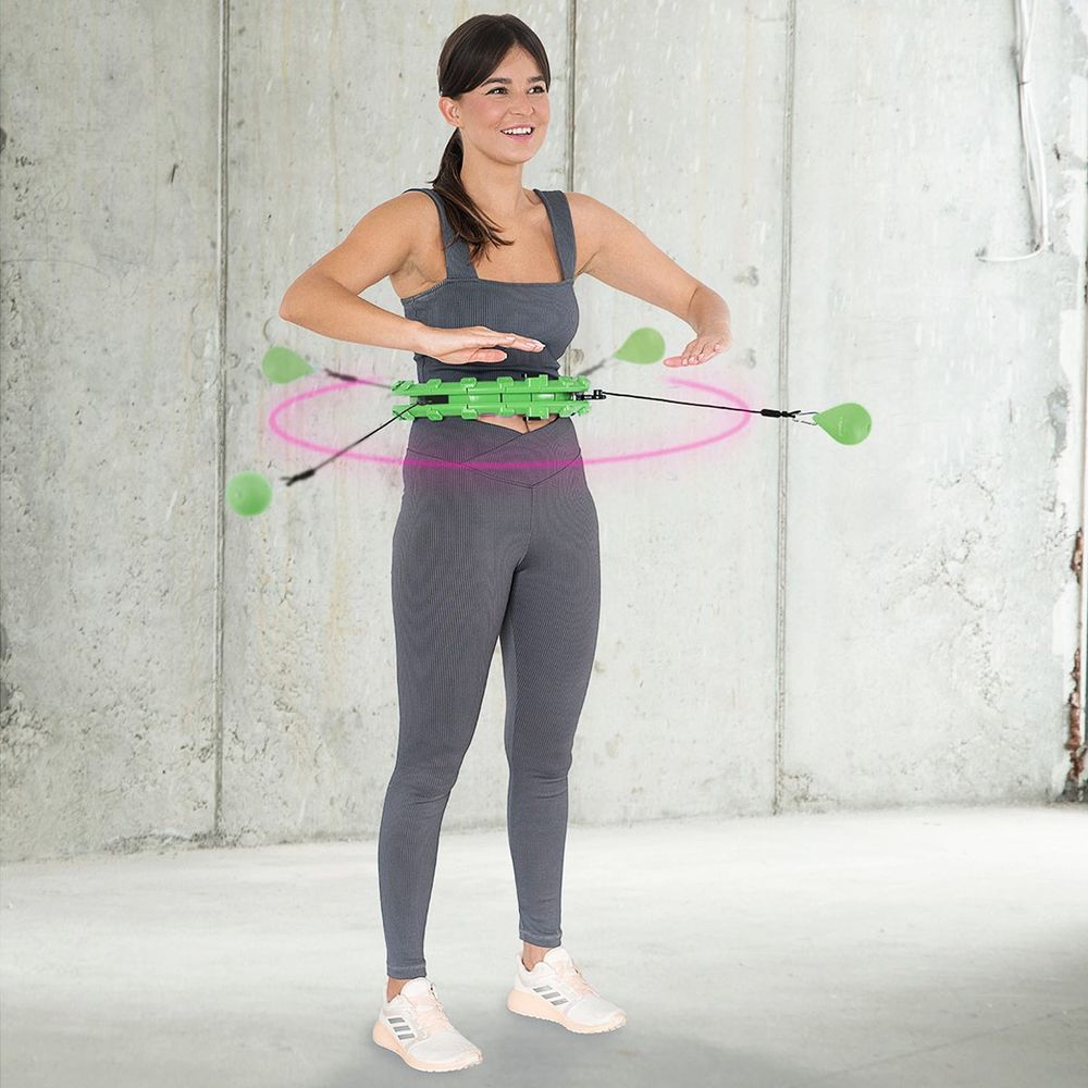 Hhw01 zeleni hula hoop s utegom hms slika 7