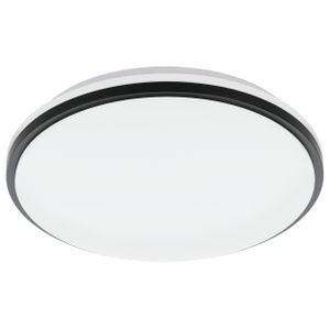 Eglo plafonjera 'Pinetto' LED, 18W, promjer 340mm, IP44, bijela/crna