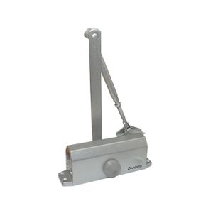 Hidraulični zatvarač za vrata APECS 60 kg, sivi
