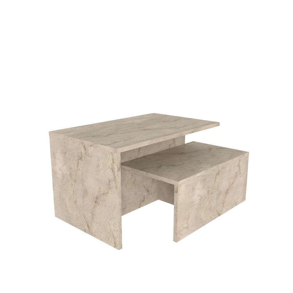 Nesting table Twins - Travertine (2 komada) slika 4