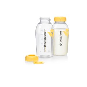 Medela - Breastmilk Bottles 250 ml (2 pcs.) flašica za čuvanje mleka sa poklopcem (2 kom)