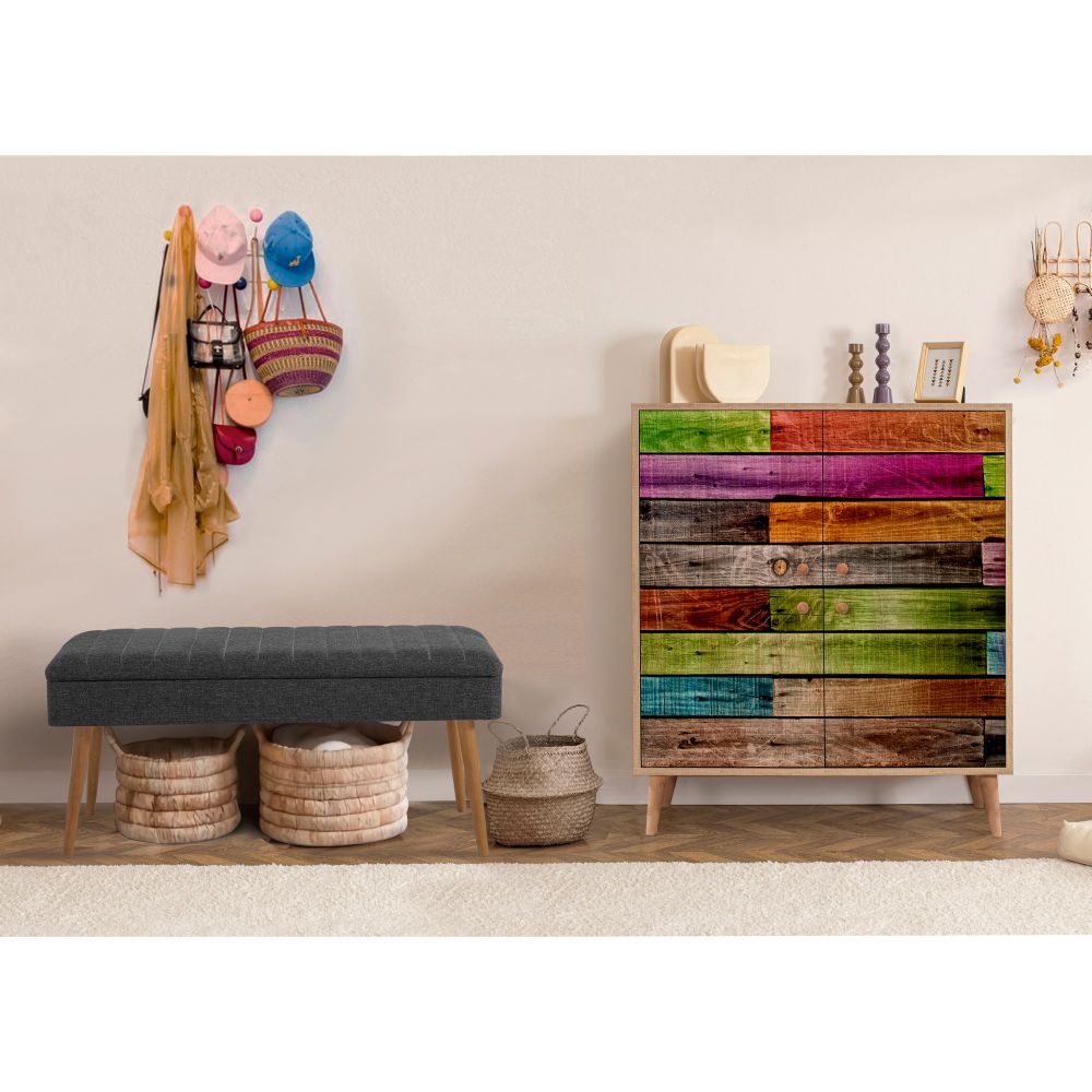 Set Namještaja za Hodnik Multilux - 726 - 1053 Sonomo Antracit slika 1