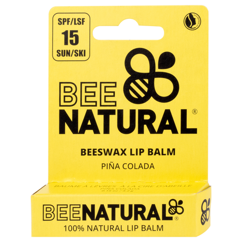 Bee Natural balzam za usne Pina Colada 4,2g slika 1