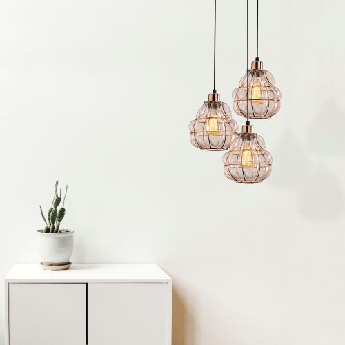 Safderun - 405-S2 Copper Chandelier slika 1