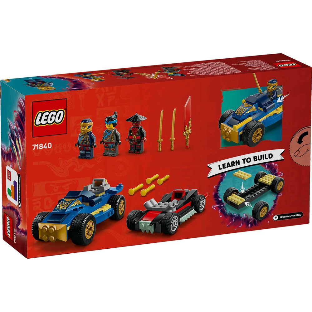 LEGO 71840 Rogue vs. Drix Race Car Duel slika 10