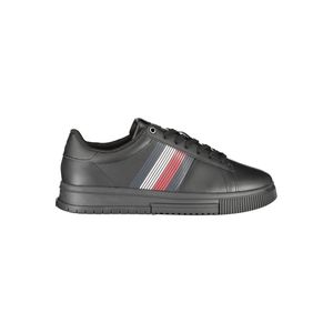 TOMMY HILFIGER BLACK MEN'S SPORTS SHOES