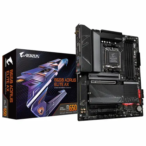 Matična ploča AM5 Gigabyte B650M AORUS ELITE AX ICE slika 1