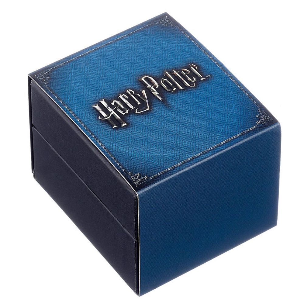 Harry Potter Golden Snitch srebrne naušnice slika 5