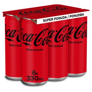 Coca-Cola Zero 0,33l 6pack limenka