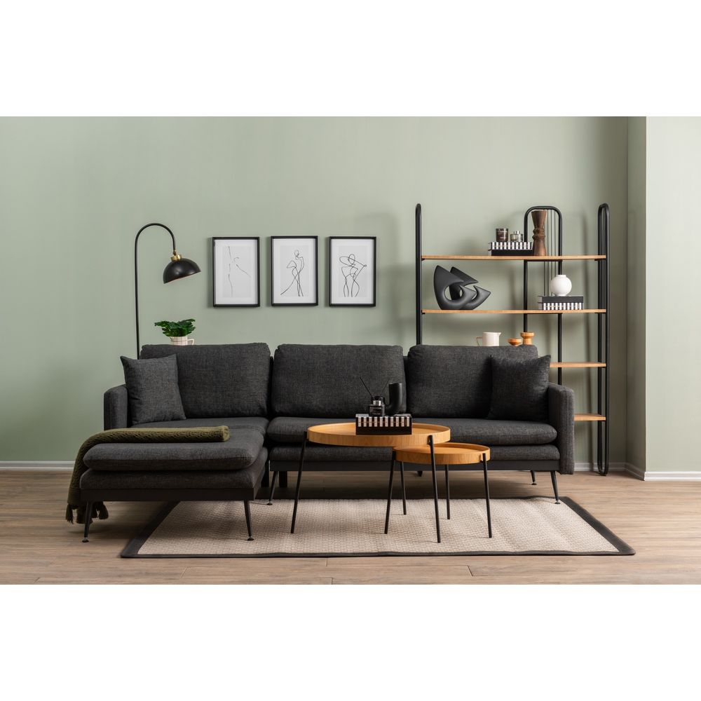 Reya - Tamno Siva Ugaona Sofa slika 1