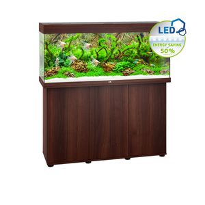 JUWEL Rio 240 LED Akvarij Tamno drvo, 121 x 41 x 55 cm, 240 litara