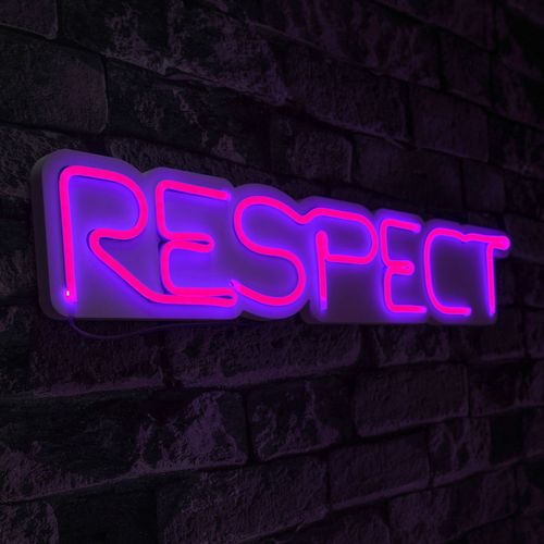 Wallity Ukrasna plastična LED rasvjeta, Respect - Pink slika 7