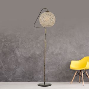 ASY158 Silver Floor Lamp