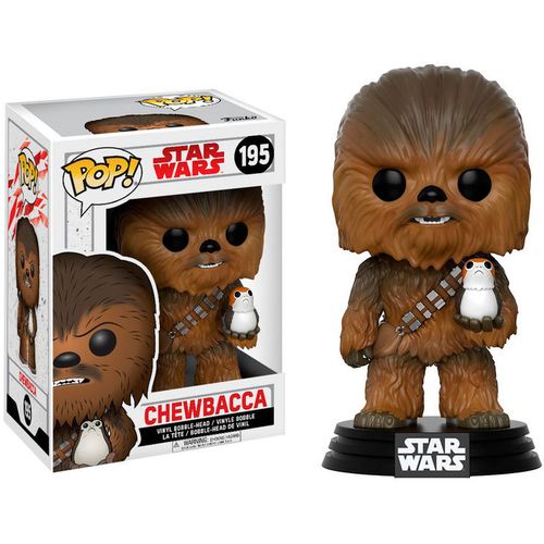 POP! figura Star Wars The Last Jedi Chewbacca with Porg slika 1