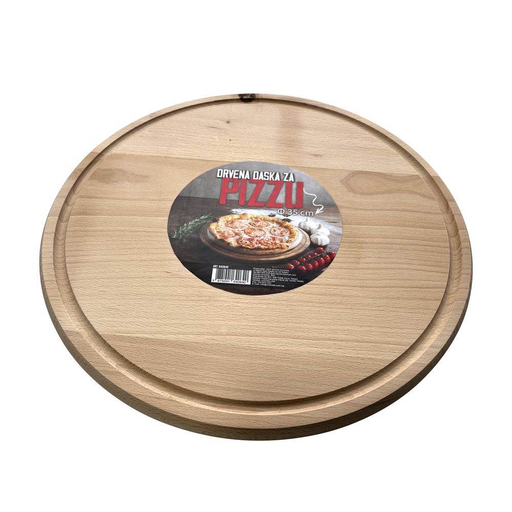 FACKELMANN Daska za pizzu drvena 35cm slika 1